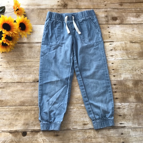 Carter's Other - Carter’s Girls Blue chambray pants. Size 5
